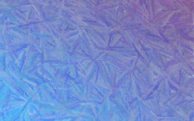 Blue and purple Pastel with long brush strokes background illustration.