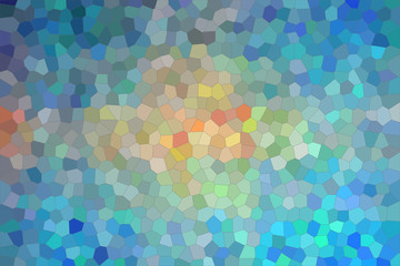 blue, red and vanilla bright Small Hexagon background illustration.