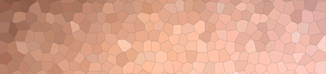 Pink colorful Small Hexagon in banner shape background illustration.