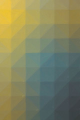 Obraz premium Stunning abstract illustration of yellow, blue and black Watercolor on coldpress paper paint. Lovely background for your design.