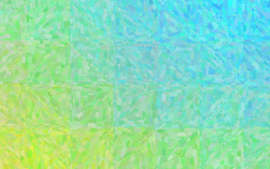 Useful abstract illustration of yellow and green blue Impressionist Oil painting. Lovely background for your needs.