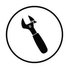 Adjustable wrench  icon