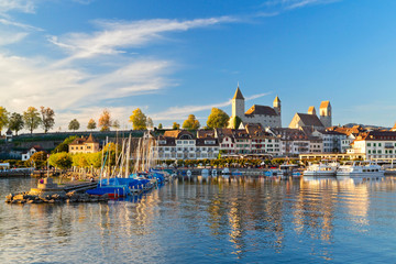 Fototapeta premium Rapperswil am Zürichsee, Schweiz