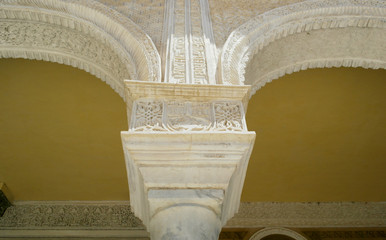 Column in Arabic style