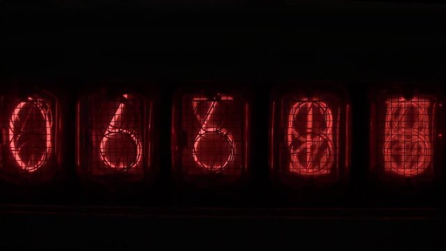 Nixie Clock Numbers
