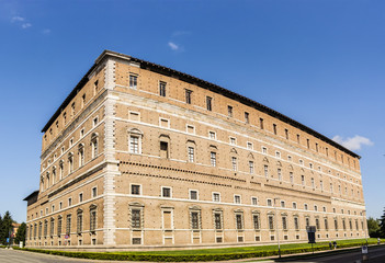 Obraz premium View on the Farnese Palace in Piacenza, Emilia Romagna - Italy