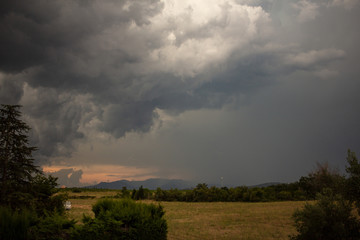 Stormy sky