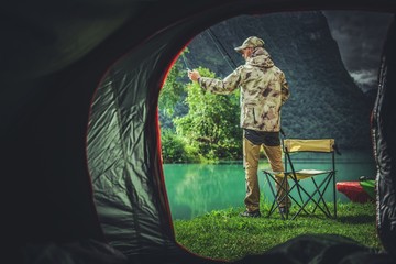 Fishing Camping Weekend
