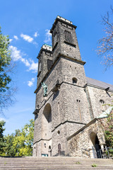Fototapeta na wymiar Sankt Kirche in Saarbrücken (2)
