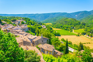 Menerbes village in France