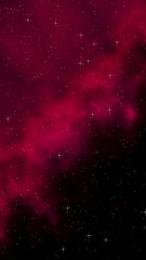 Colorful and beautiful space background. Outer space. Starry outer space texture. Templates, red background Design of websites, mobile devices and applications. 3D illustration