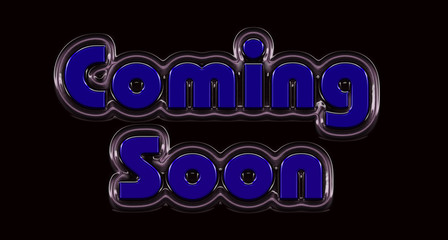 Coming soon message