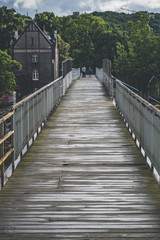 Fototapeta na wymiar Wooden bridge
