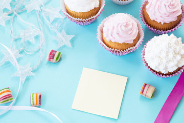 Birthday cupcakes