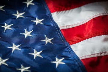 American Flag Closeup