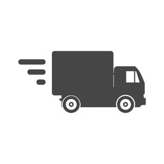 Delivery or cargo truck icon image vector illustration