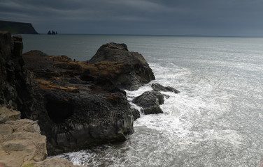 Küste an der Dyrholaey, Island