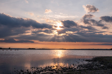 Licht wie von einer höheren Macht