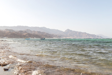 Fototapeta na wymiar coastline of Red sea