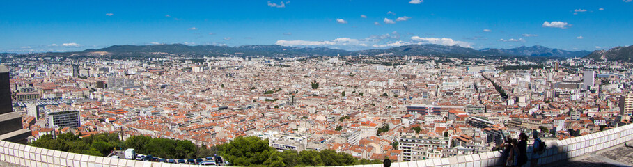 Fototapeta na wymiar Marseille - Panoramique