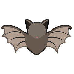 Abstract cute bat icon