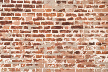 Old brick wall of the tower Syuyumbike in Kazan.