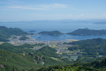 Fototapeta na wymiar 瀬戸内海の風景