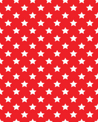 Seamless stars with diagonal lines red pattern