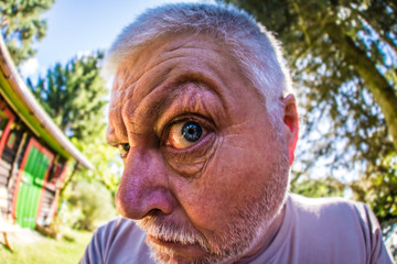 a man looks very skeptical