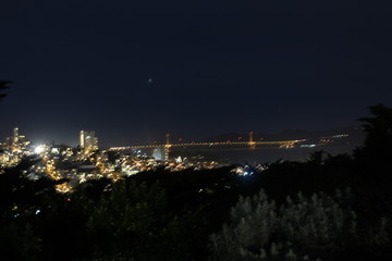 Fototapeta premium Panoramica de San Francisco