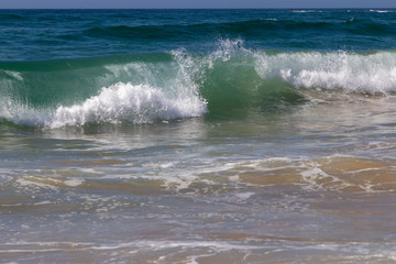 Waves on the beach