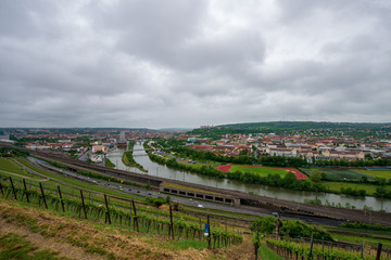 Ausblick auf Würzburg