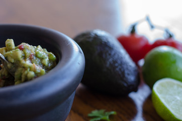 Guacamole making