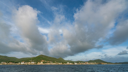   Sunset on a west coast sail  Curacao Views in the caribbean
