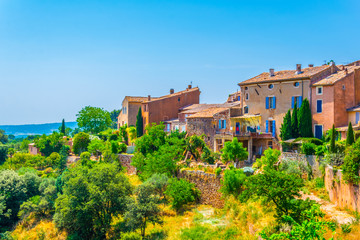 Roussillon village in France
