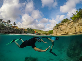    Curacao Views in the caribbean