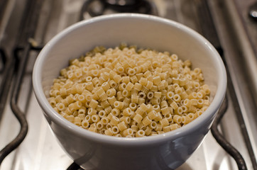 preparing vegetable soup