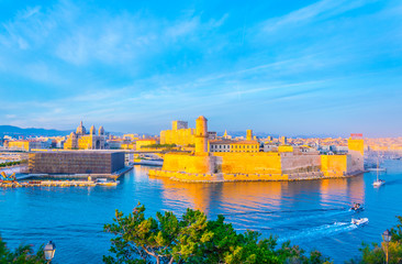 Fort Saint Jean at Marseille, France