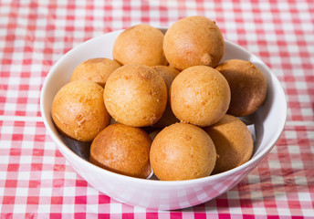 Buñuelos Colombian traditional food