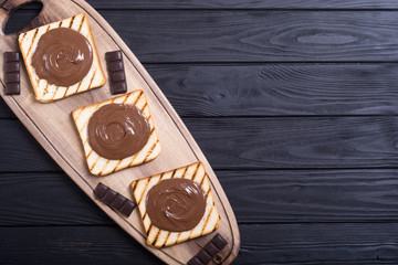 nut nougat cream sandwich