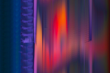 Neon Glitch texture processing computer art