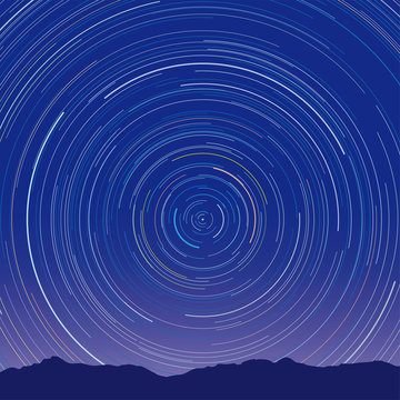星の軌跡