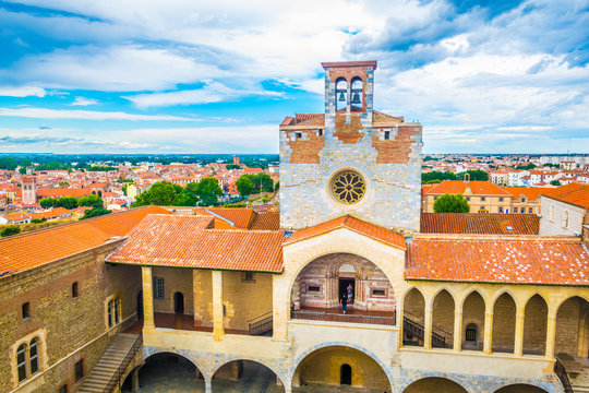 Palace of the Kings of Majorca in Perpignan, France
