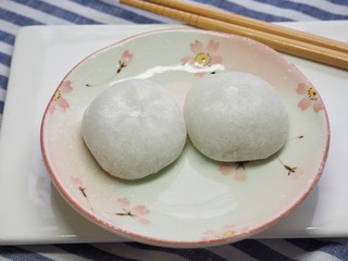 아시아 음식 찹쌀떡 
