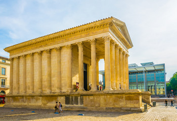 Maison Carre in Nimes, France
