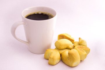 Café com biscoitos joelhinho