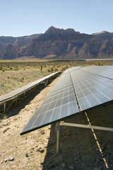 high desert solar farm