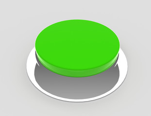 button concept icon . 3d rendered illustration