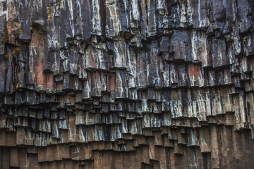 Black Basalt Columns