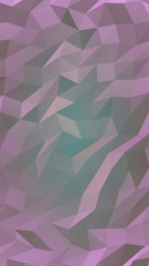 Abstract triangle geometrical purple background. Geometric origami style with gradient. 3D illustration